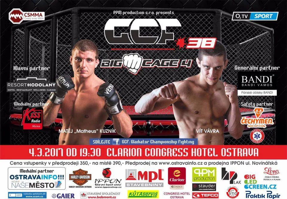 Ostravští borci v zápasech MMA