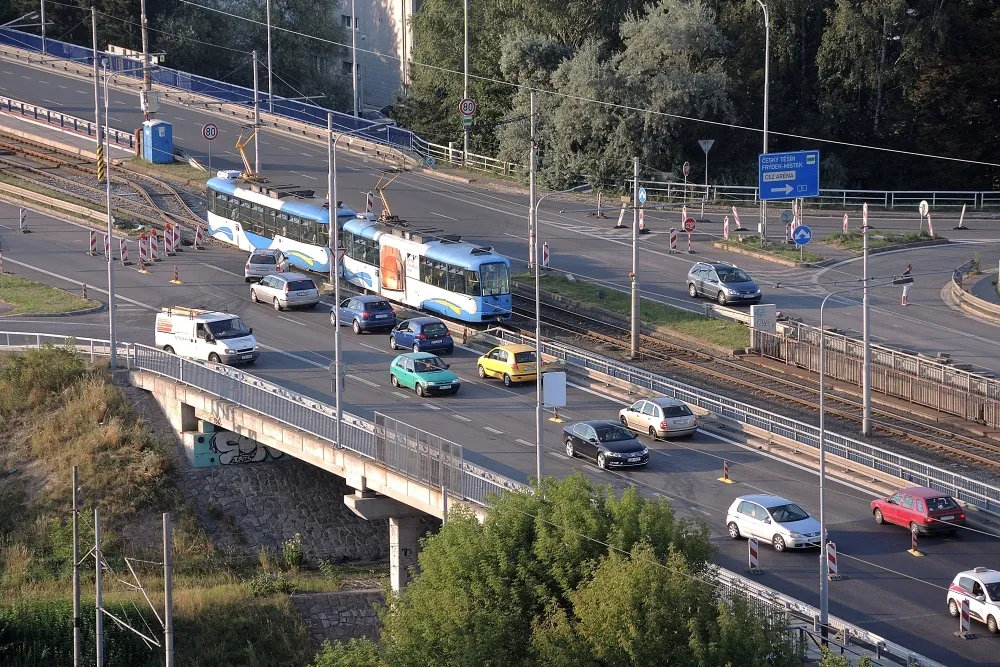 STAVBA MOSTŮ PŘINESE ZMĚNU DOPRAVY