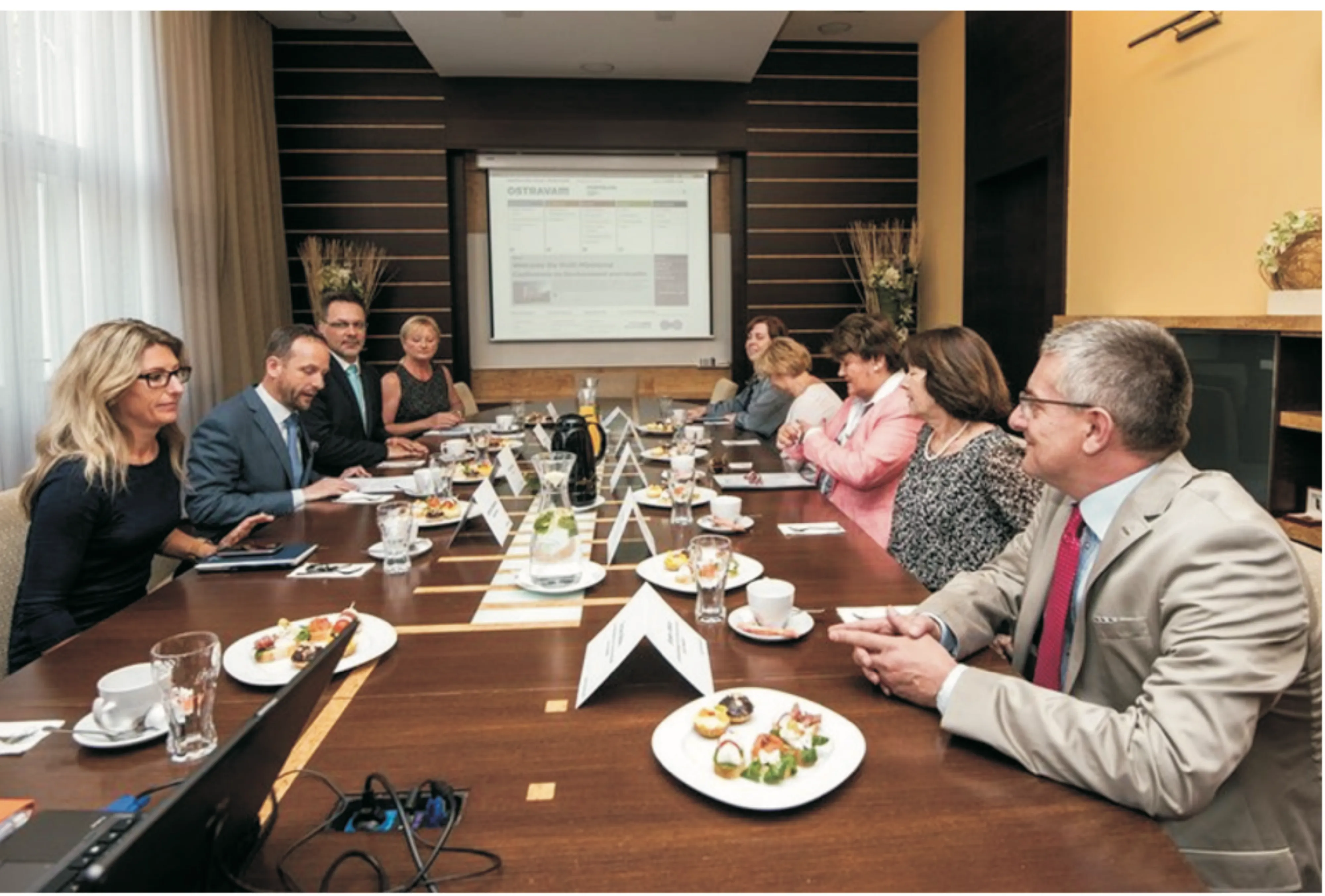 Primátor města Ostravy přijal delegaci WHO