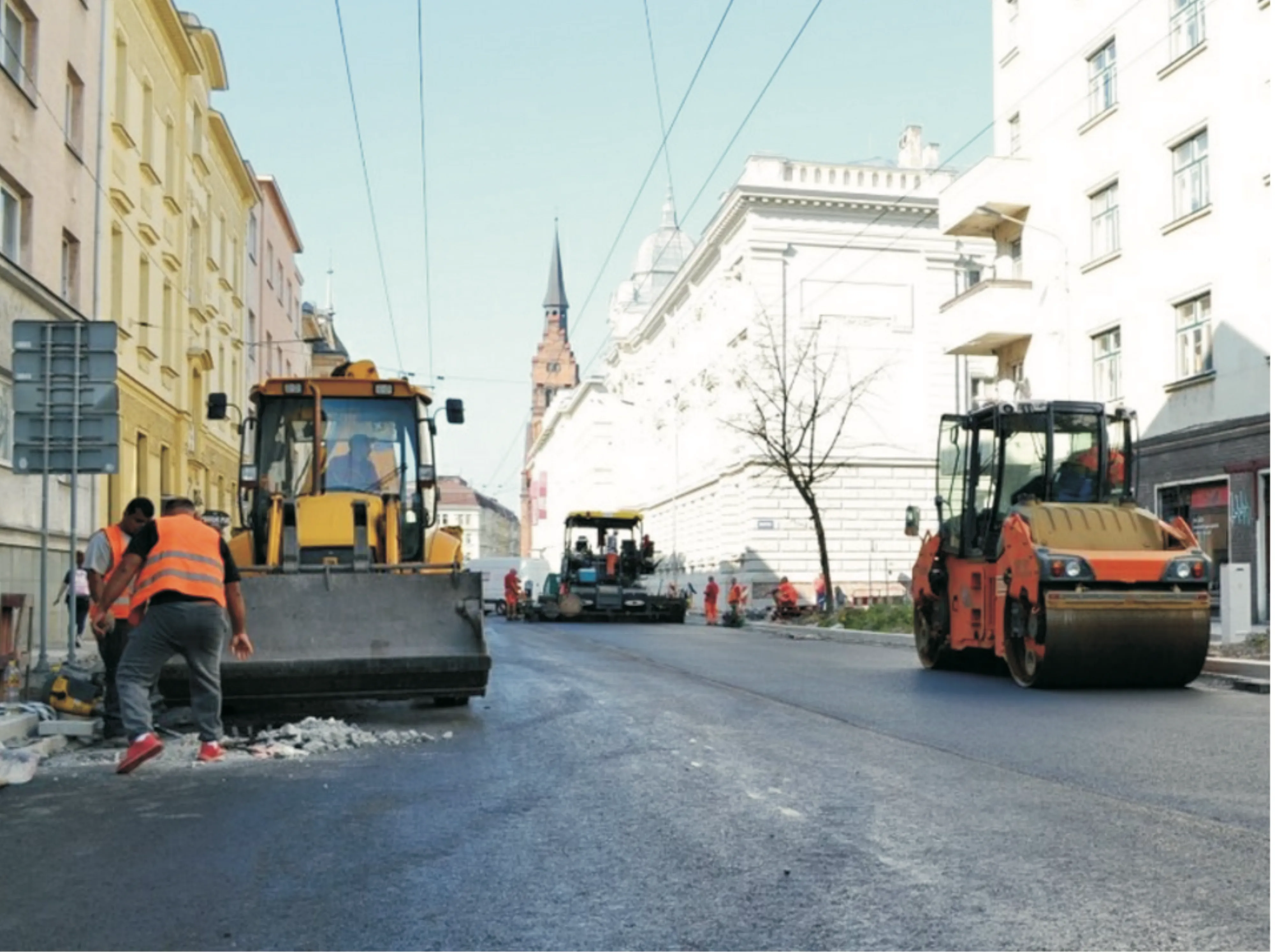 Práce na Českobratrské v centru Ostravy finišují