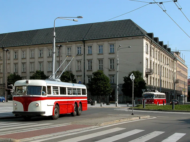 Trolejbusy jezdí v Ostravě už 65 let