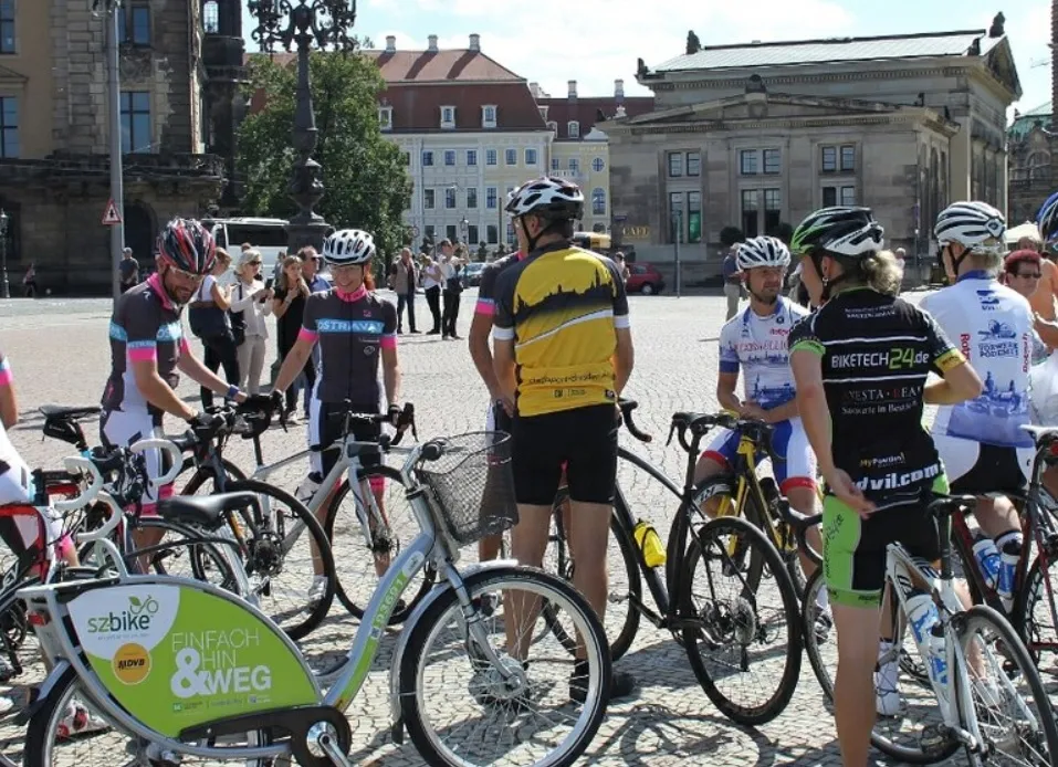 OSTRAVOU S MLADÝMI CYKLISTY
