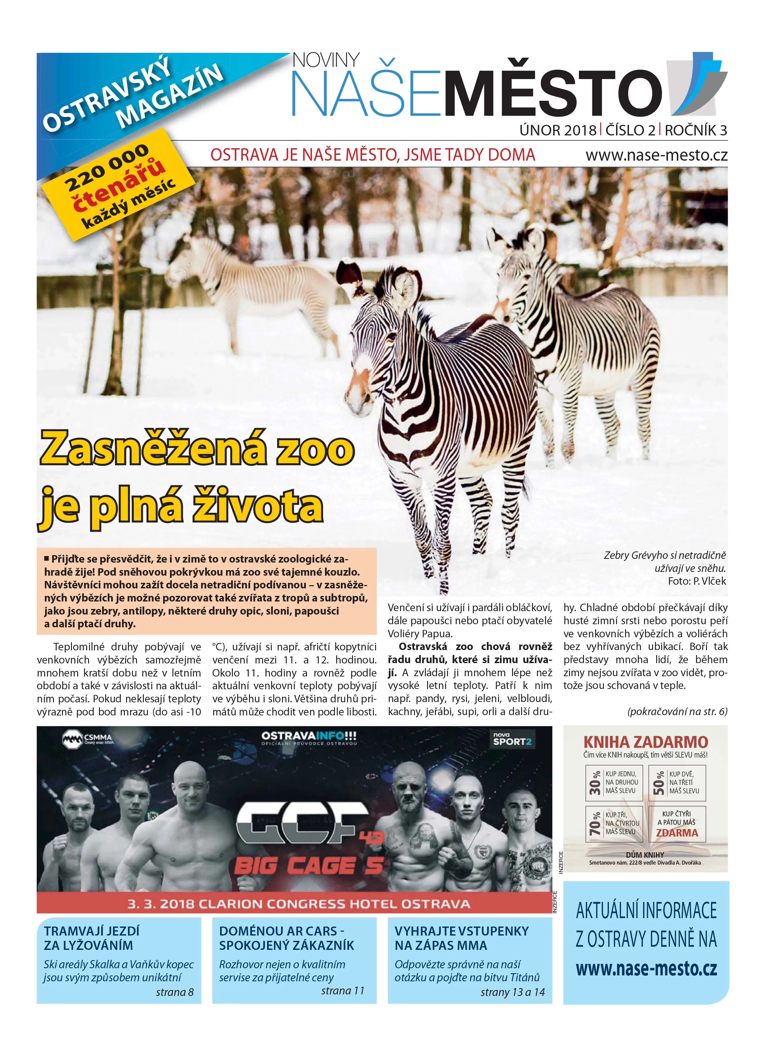 NAŠE MĚSTO – únor 2018