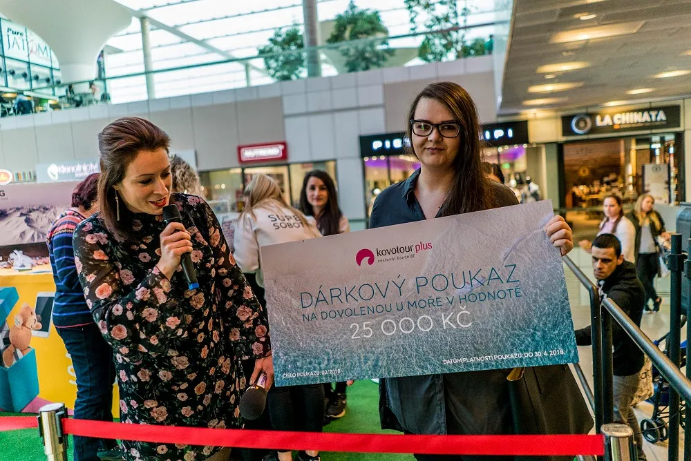 Již tuto sobotu vyvrcholí v OC Forum Nová Karolina velká loterie o výhry za stovky tisíc korun