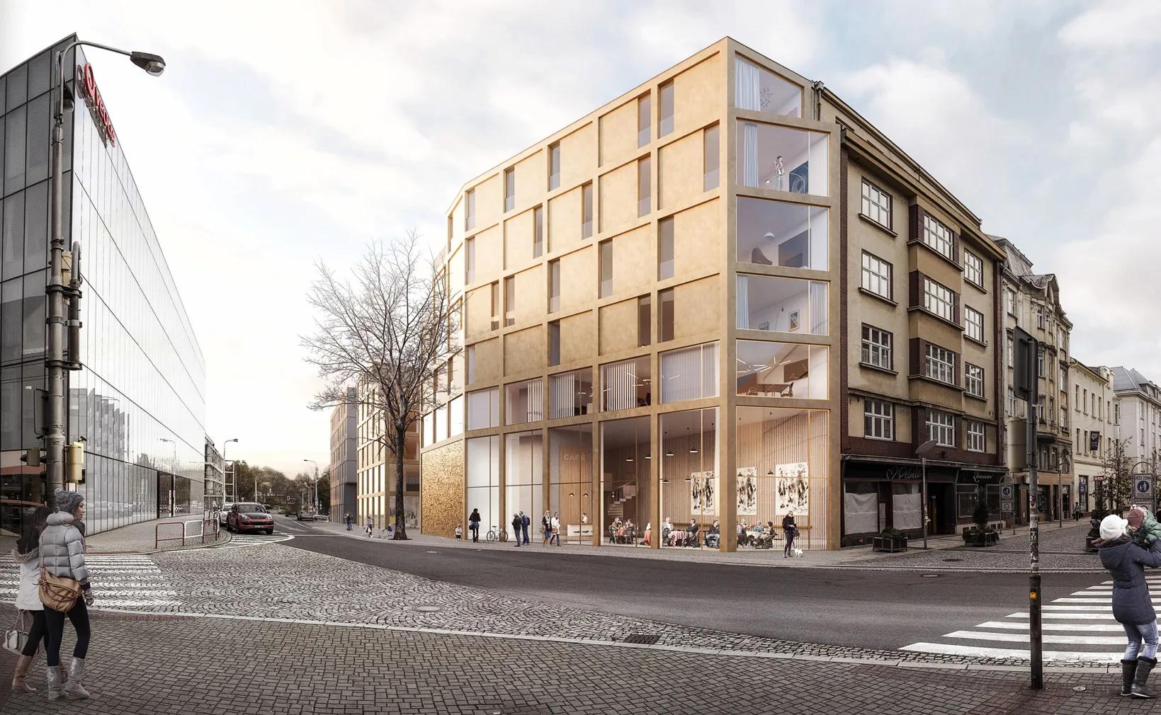 Známe vítěze architektonické soutěže na nový bytový dům v centru Ostravy