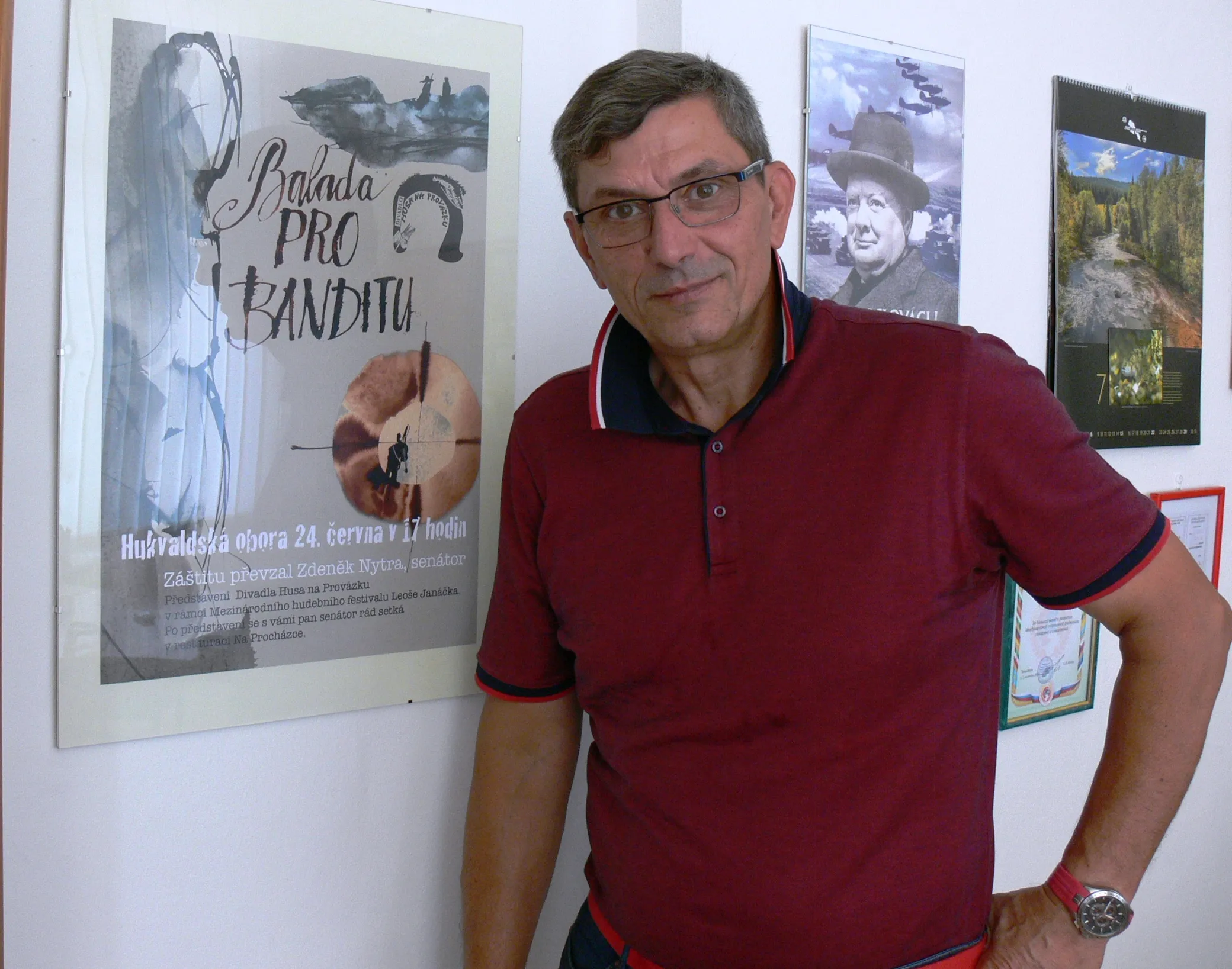 „Nejsem kluk z plakátu,“ říká senátor Nytra