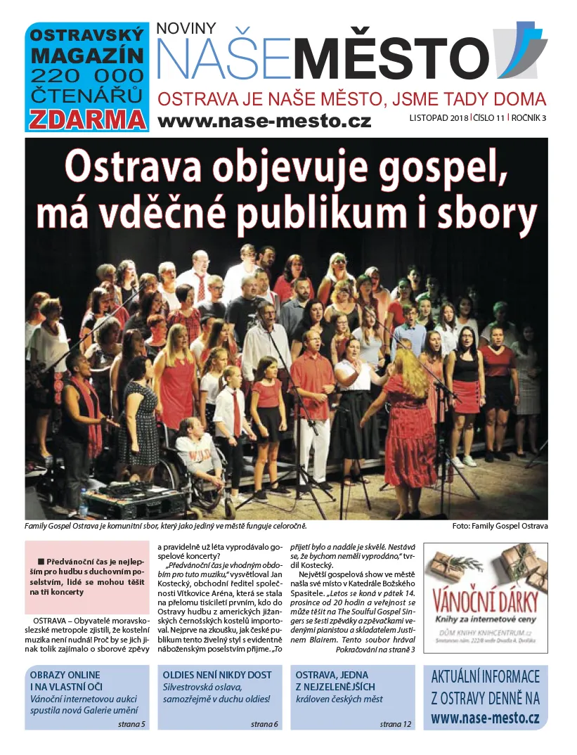 Naše město - listopad 2018