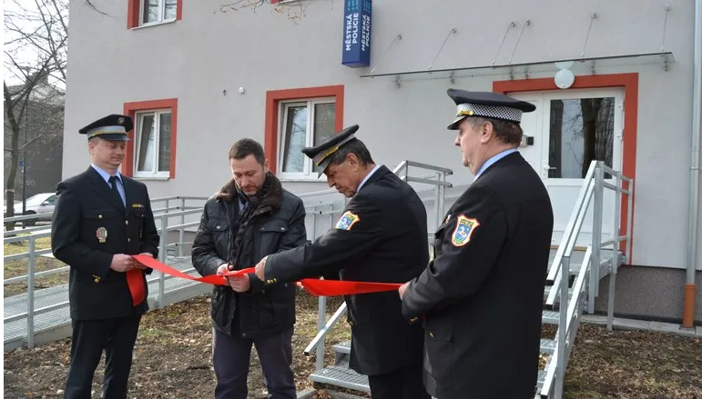 SLAVNOSTNÍ OTEVŘENÍ NOVÉHO PRACOVIŠTĚ MĚSTSKÉ POLICIE OSTRAVA