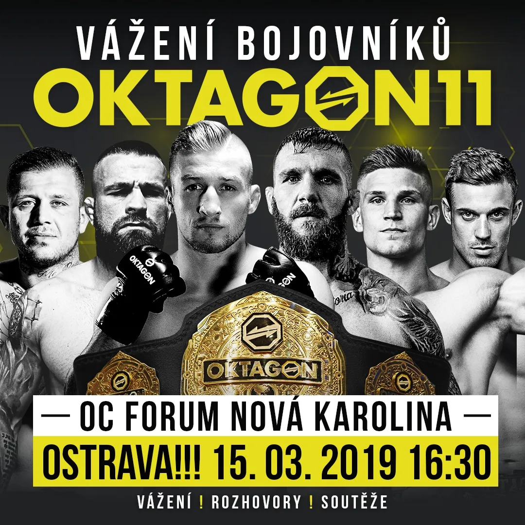OKTAGON 11: VÁŽENÍ BOJOVNÍKŮ