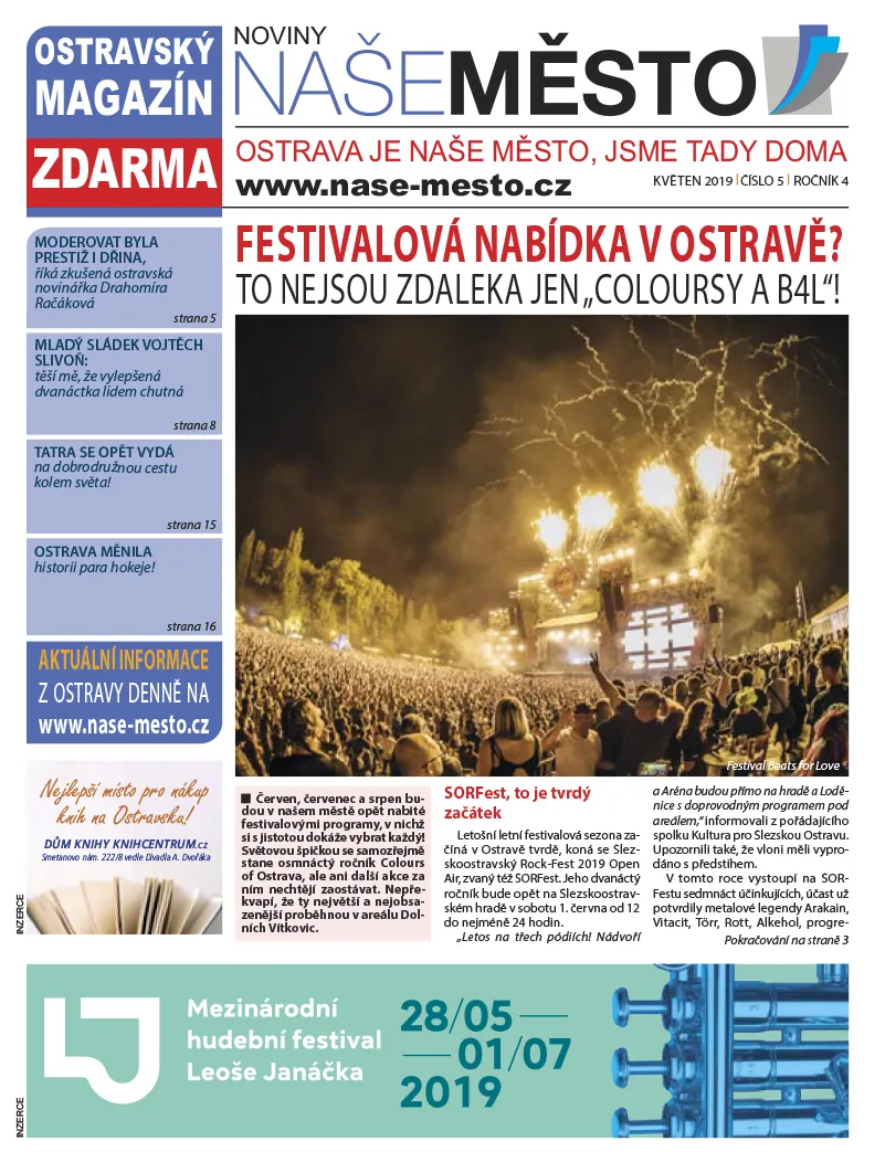 Naše město – květen 2019