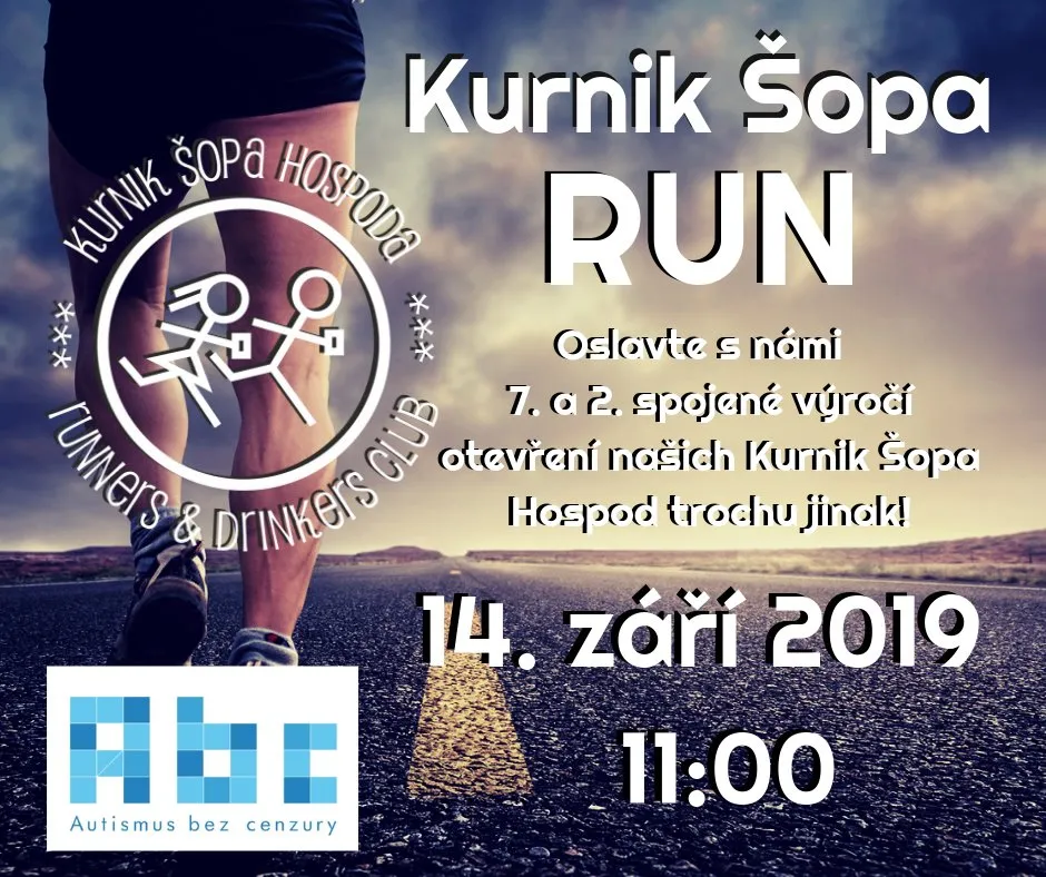 Kurnik Šopa Run, z hospody v Porubě až do Přívozu i zpět