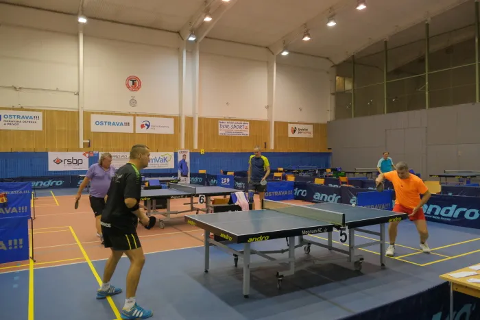 Vítězem hasičského přeboru ve stolním tenise v Ostravě slovenský Poprad
