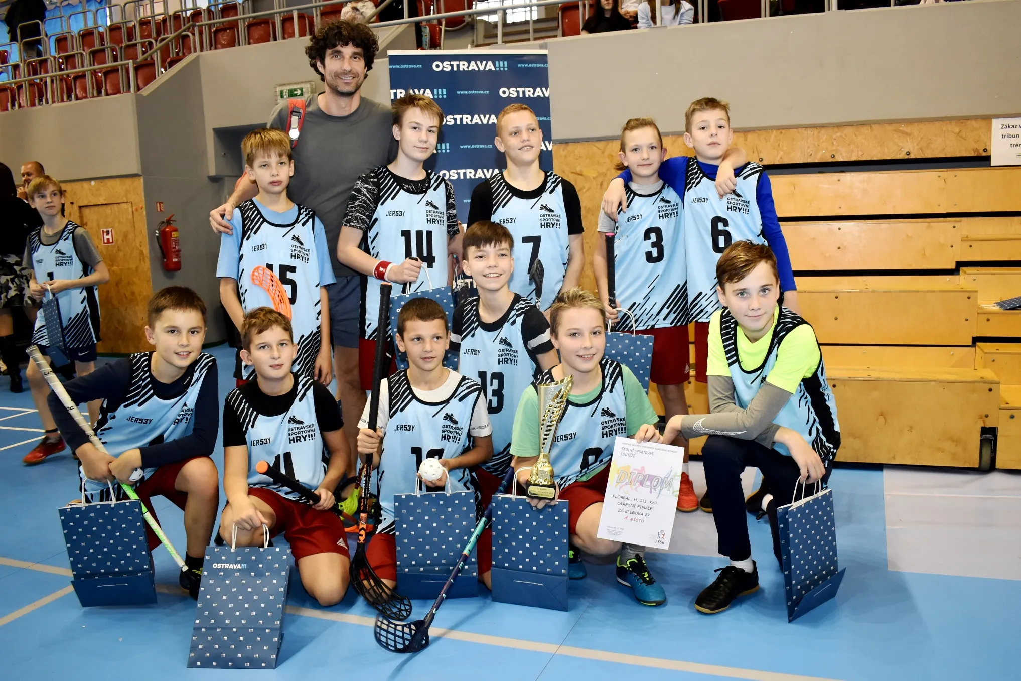 Ostravské sportovní hry přitáhly tisíce žáků, měří své síly v 15 různých disciplínách