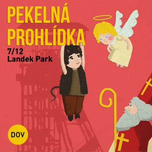 Pekelné prohlídky na Landeku. Mikulášský program ukáže, kam si čerti chodí pro uhlí