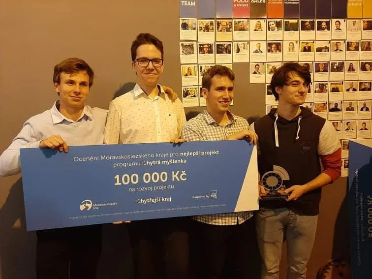 Studenti z Ostravy vyhráli Chytrou myšlenku 2019
