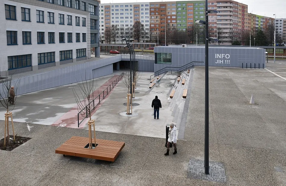 Hrabůvka se pyšní náměstím Ostrava-Jih
