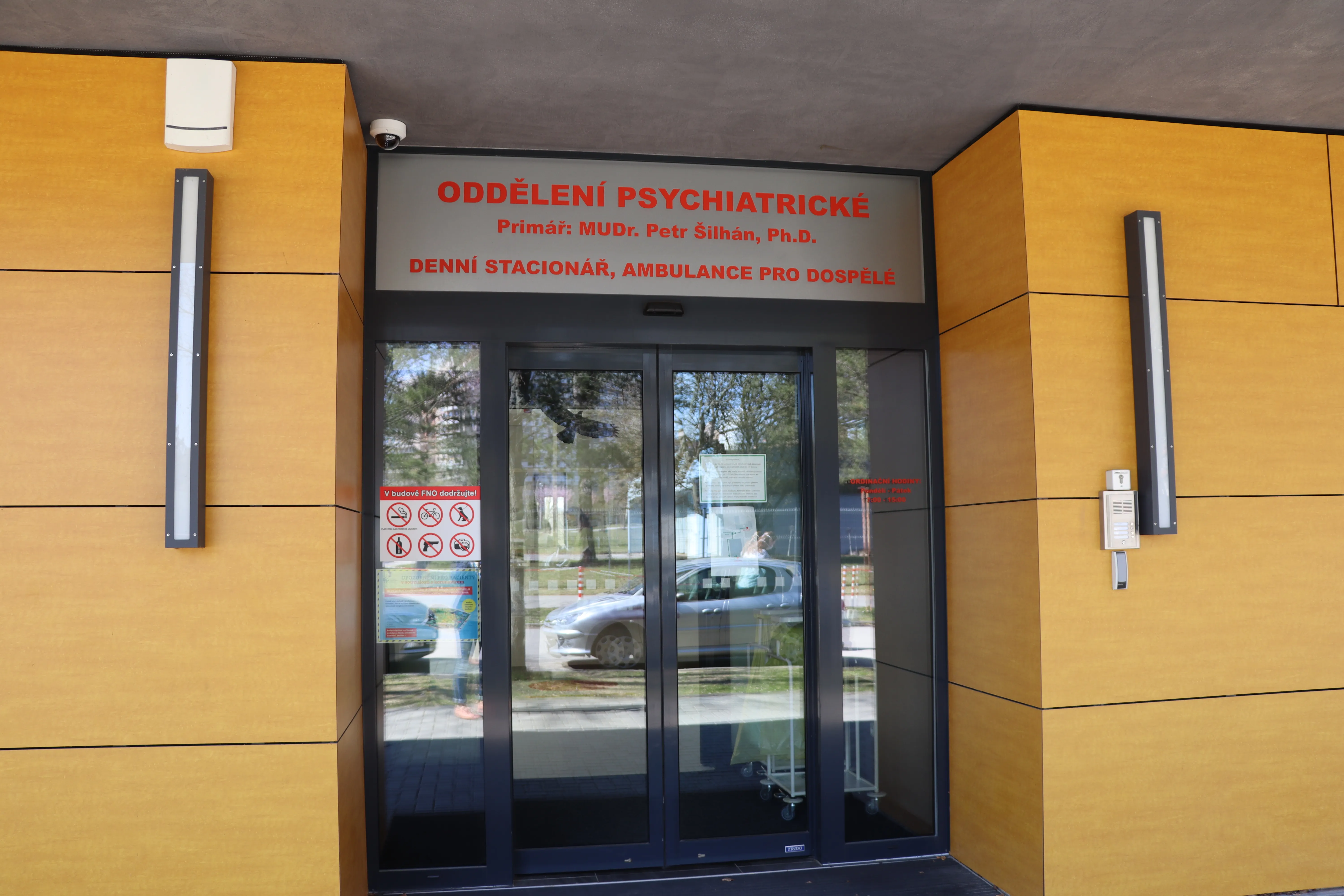 Oddělení pro psychiatrické pacienty s COVID-19 otevřela jako první FN Ostrava