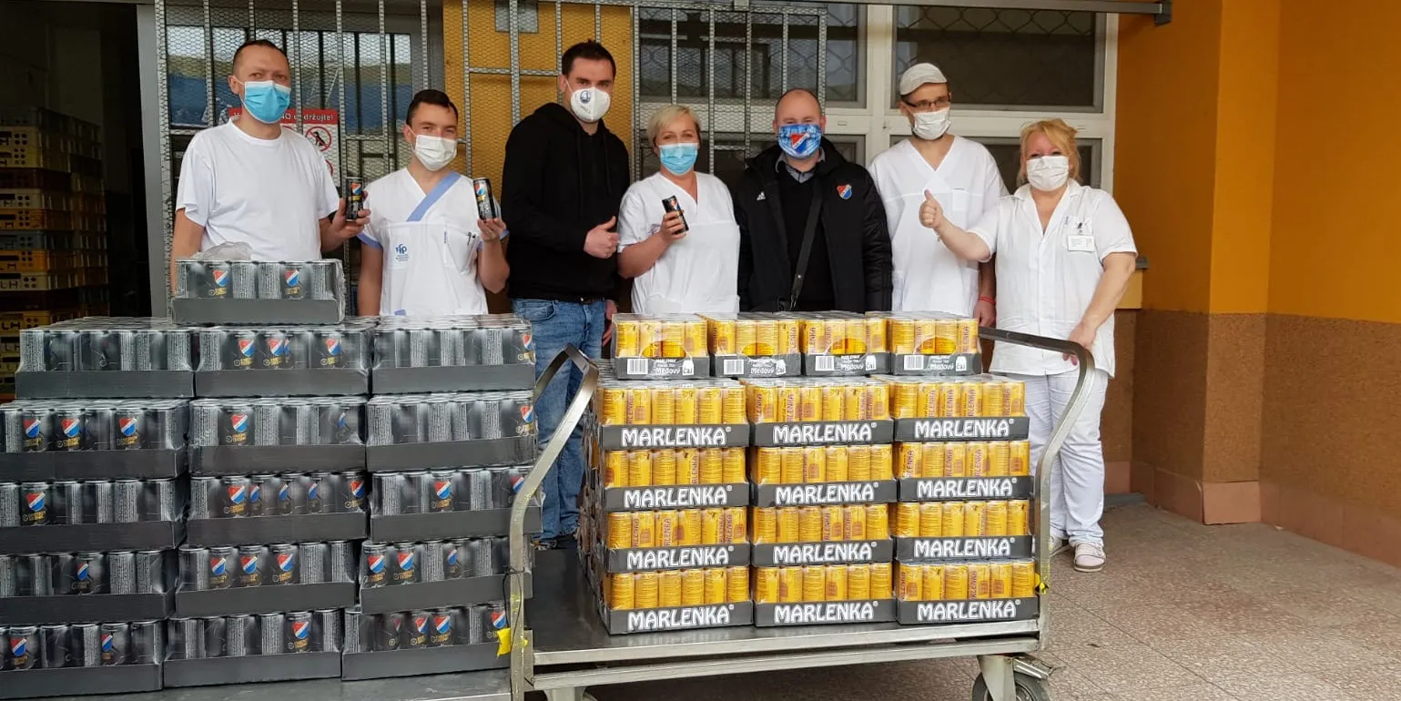 BANÍK DODÁVAL ENERGII ZÁCHRANÁŘŮM