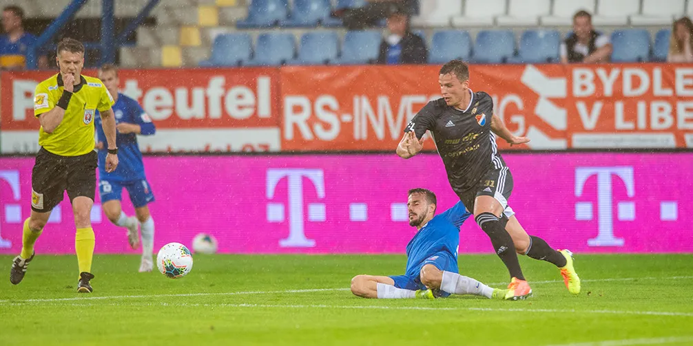 ZKLAMÁNÍ NA SEVERU: LIBEREC - BANÍK 2:1