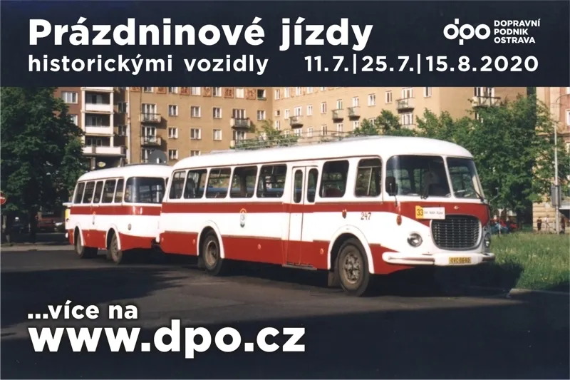 Prázdninové jízdy historickými vozidly