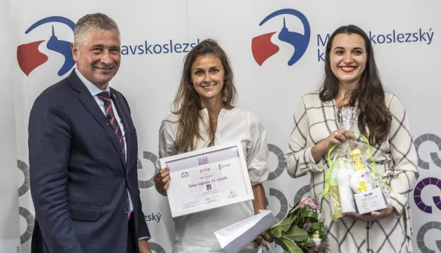 Držitelkou ocenění Žena regionu za Moravskoslezský kraj se stala Pavla Klečková.