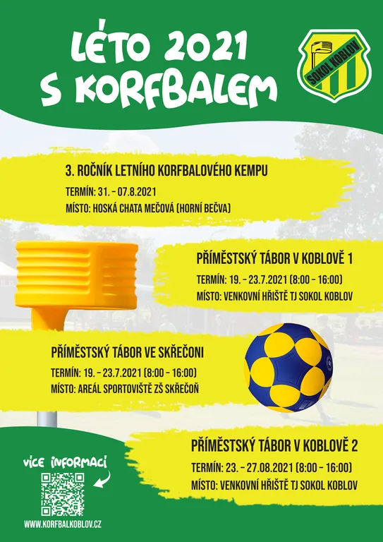 LETNÍ KORFBALOVÉ KEMPY