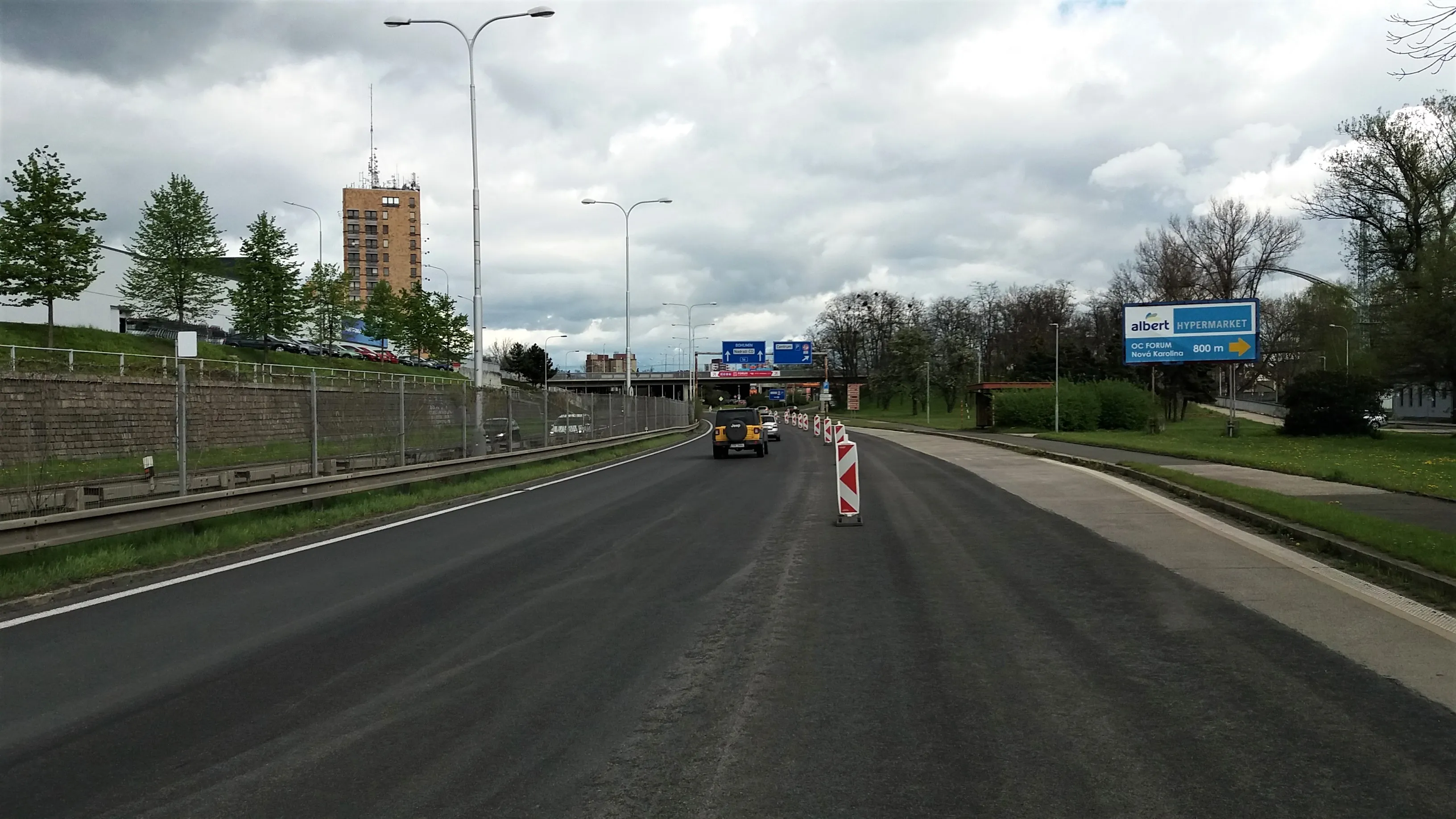 Dokončení opravy ulice Místecké v Ostravě
