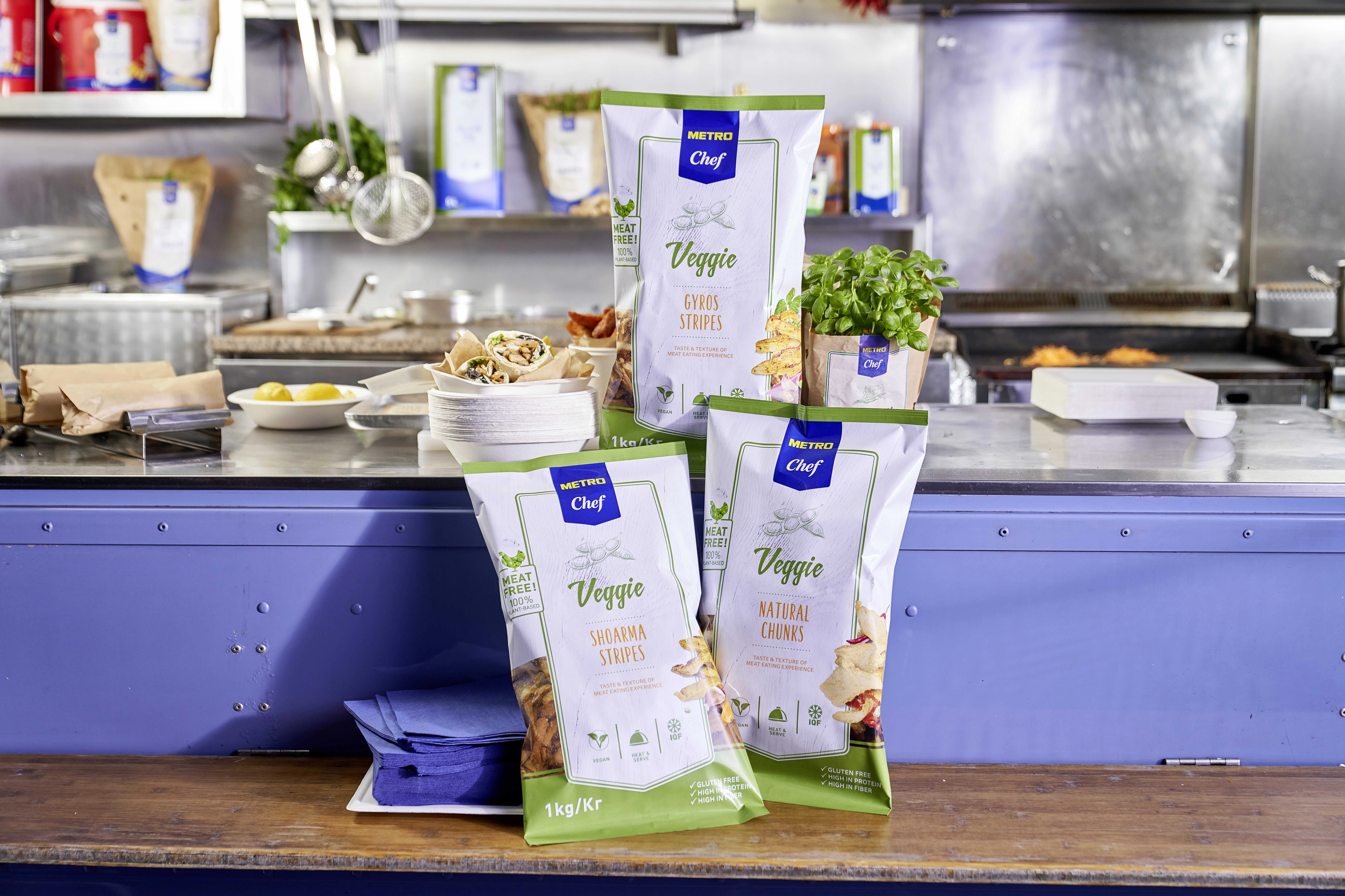 Třetina evropských domácností se snaží snížit spotřebu masa, makro jim nabídne nové rostlinné alternativy METRO Chef