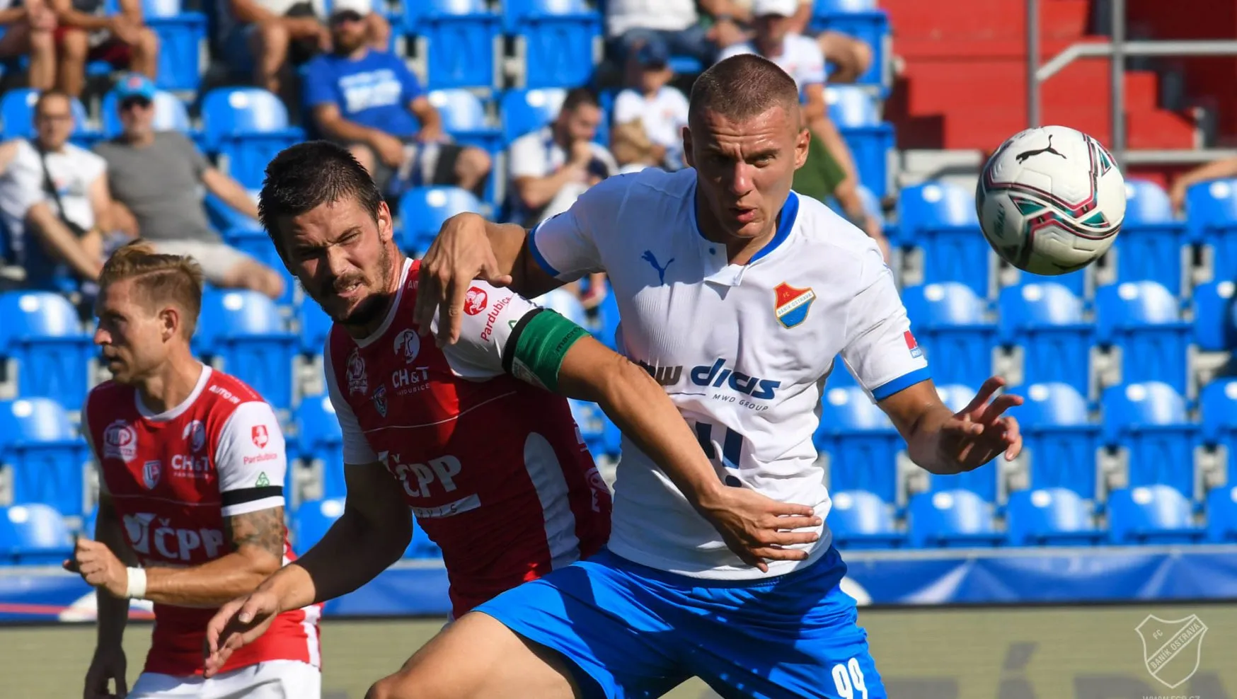 Vítězství pečetil Klíma: Baník - Pardubice 3:1