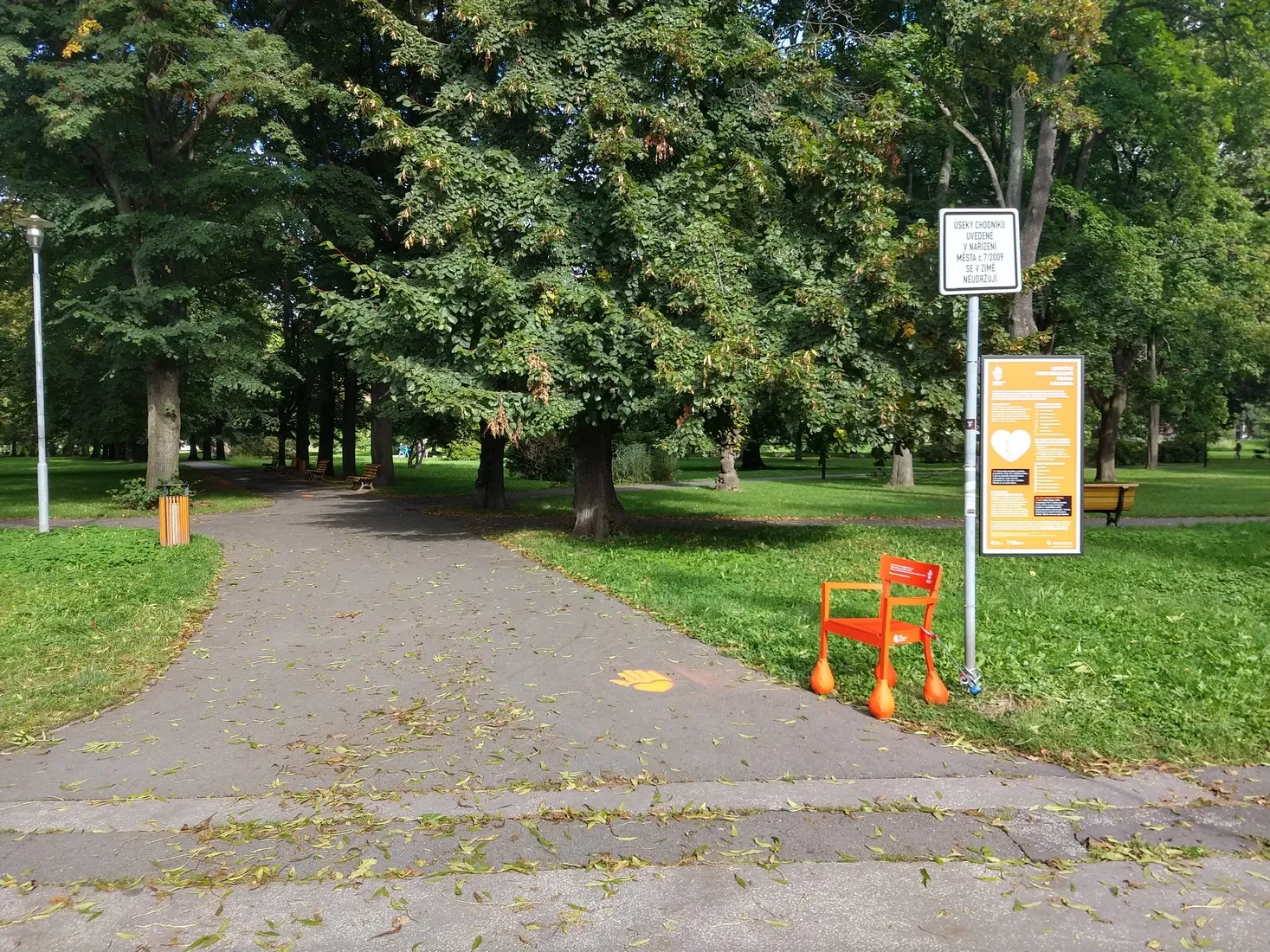 Srdeční procházková trasa vede nově Ostravou