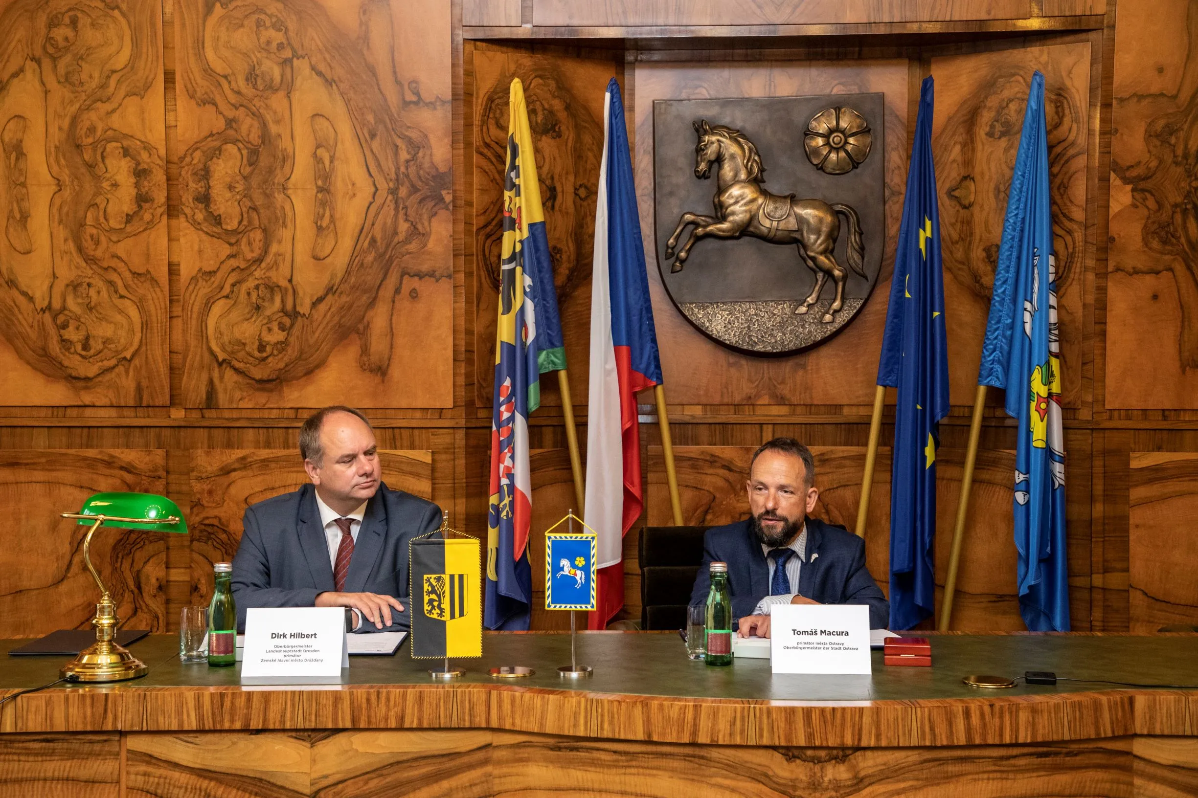 Od podpisu smlouvy o partnerství měst Ostravy a Drážďan letos uplynulo padesát let