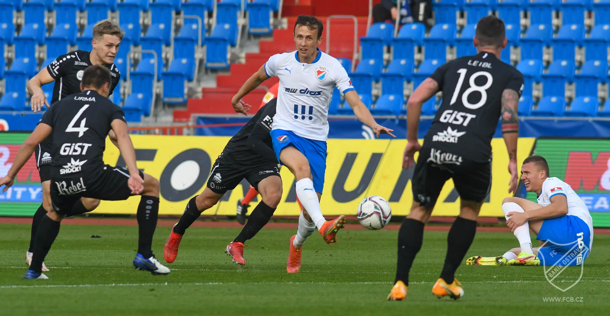 Pohárové vyřazení: Baník - Hradec Králové 1:2