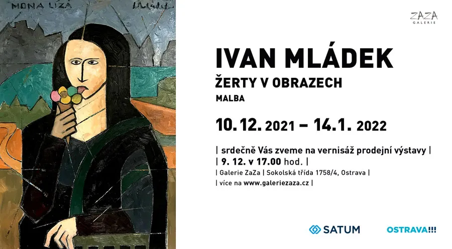 Galerie ZaZa v Ostravě připravila na závěr roku výstavu obrazů Ivana Mládka.