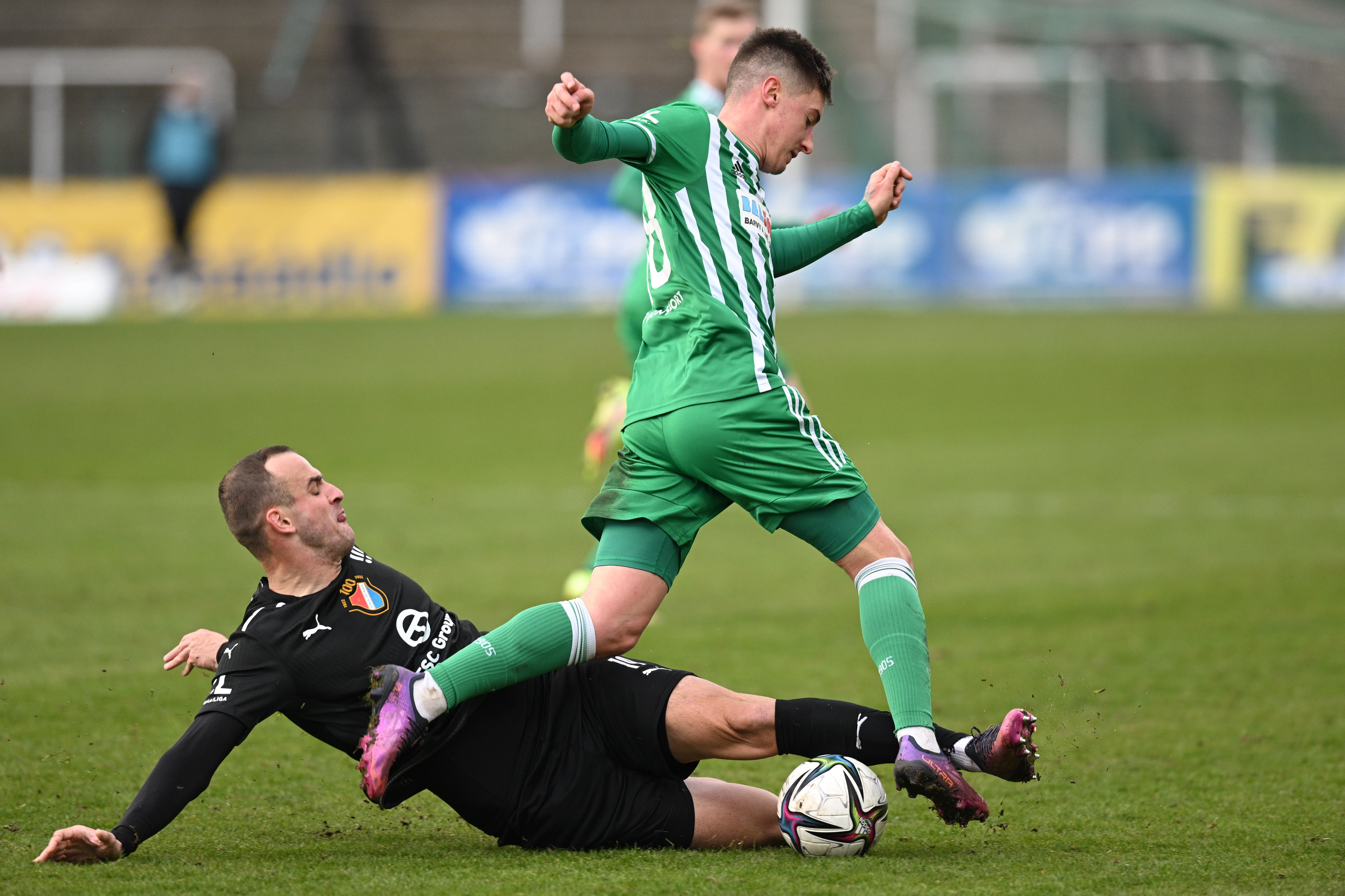 Slezané rozhodli po pauze: Bohemians - Baník 0:2