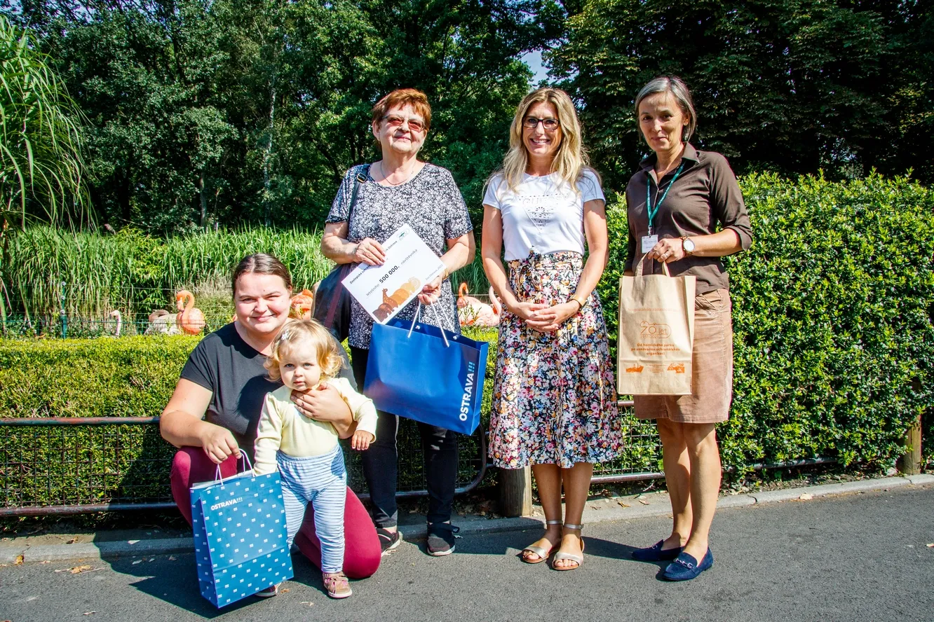 Zoo Ostrava přivítala půlmiliontého návštěvníka