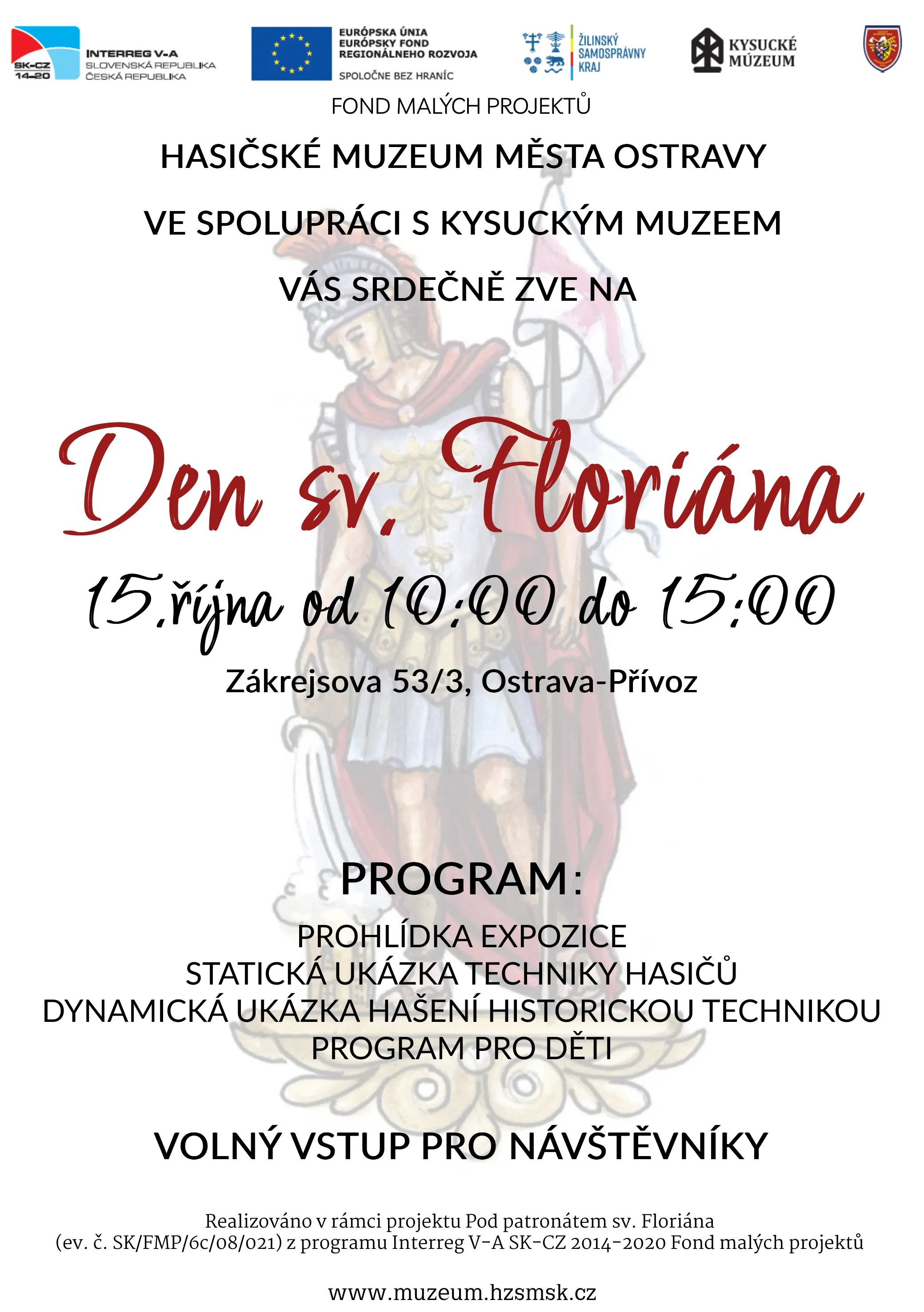 V sobotu se v ostravském Hasičském muzeu představí slovenští hasiči