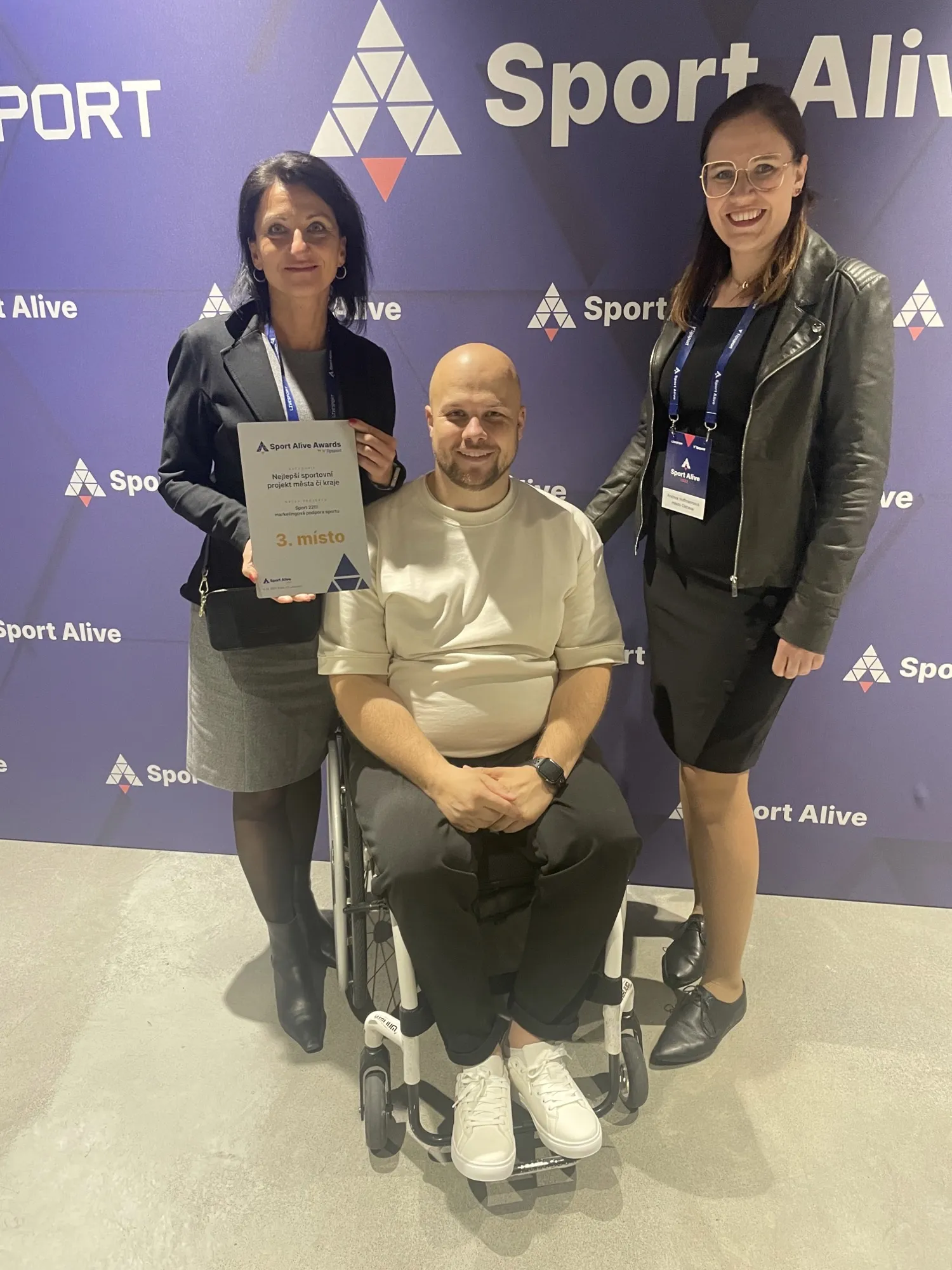 Ostravský sport získal ocenění SPORT ALIVE AWARDS