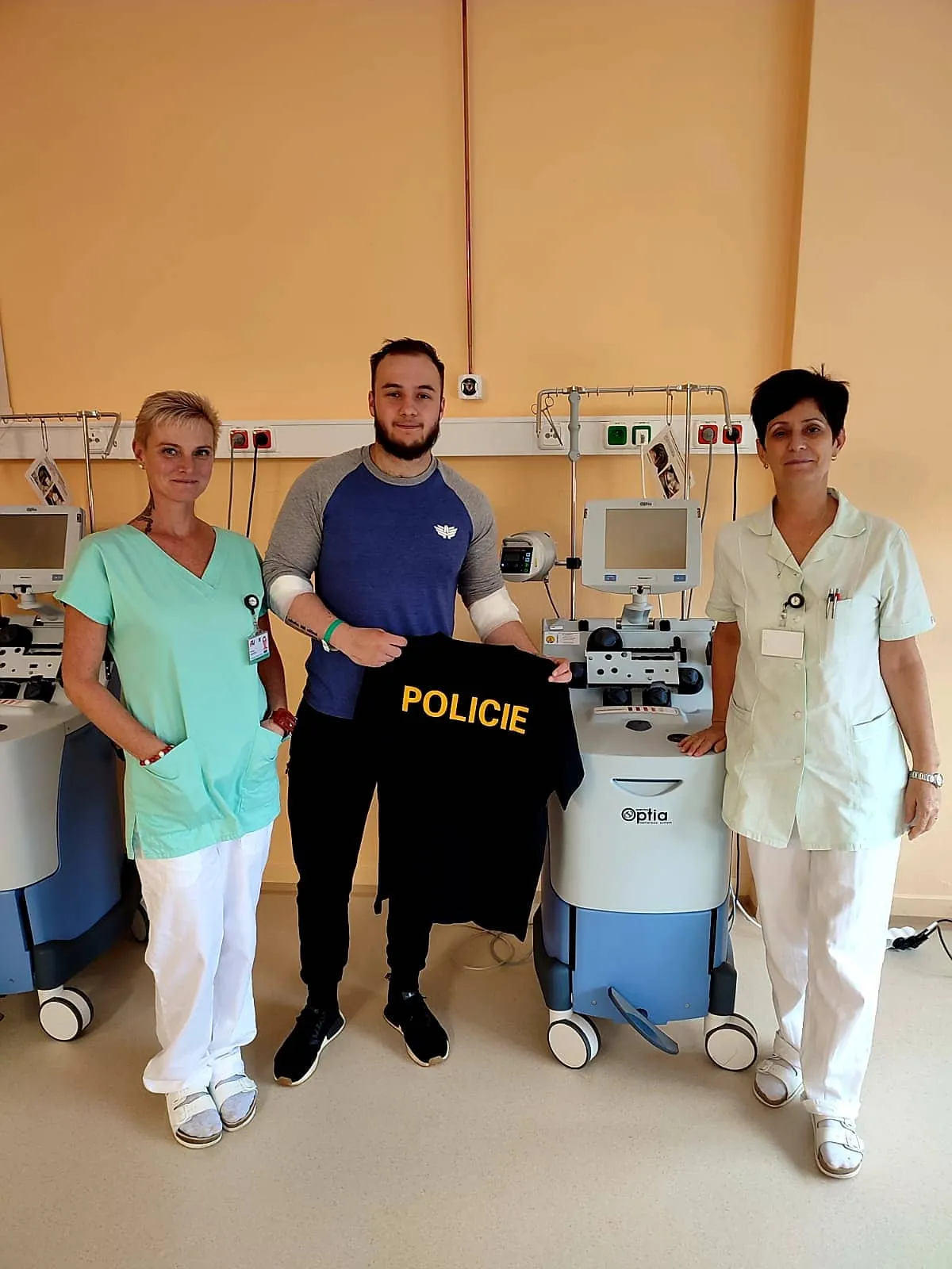 Krvetvorné buňky právě daroval 900. dárce. Vojtěchovi Bittnerovi je z krve vyseparoval speciální přístroj
