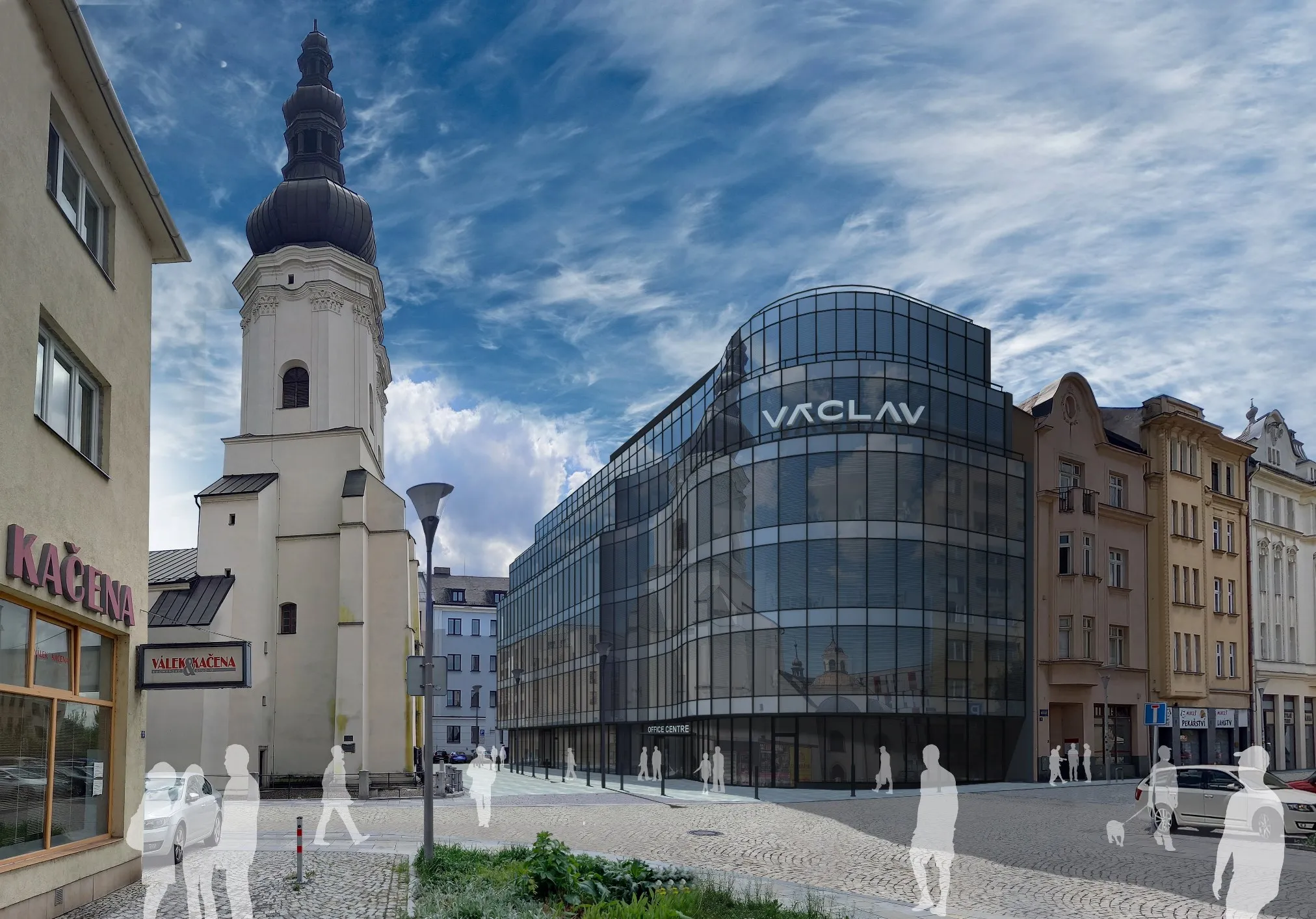 Výstavba polyfunkčního domu VÁCLAV v Ostravě byla zahájen