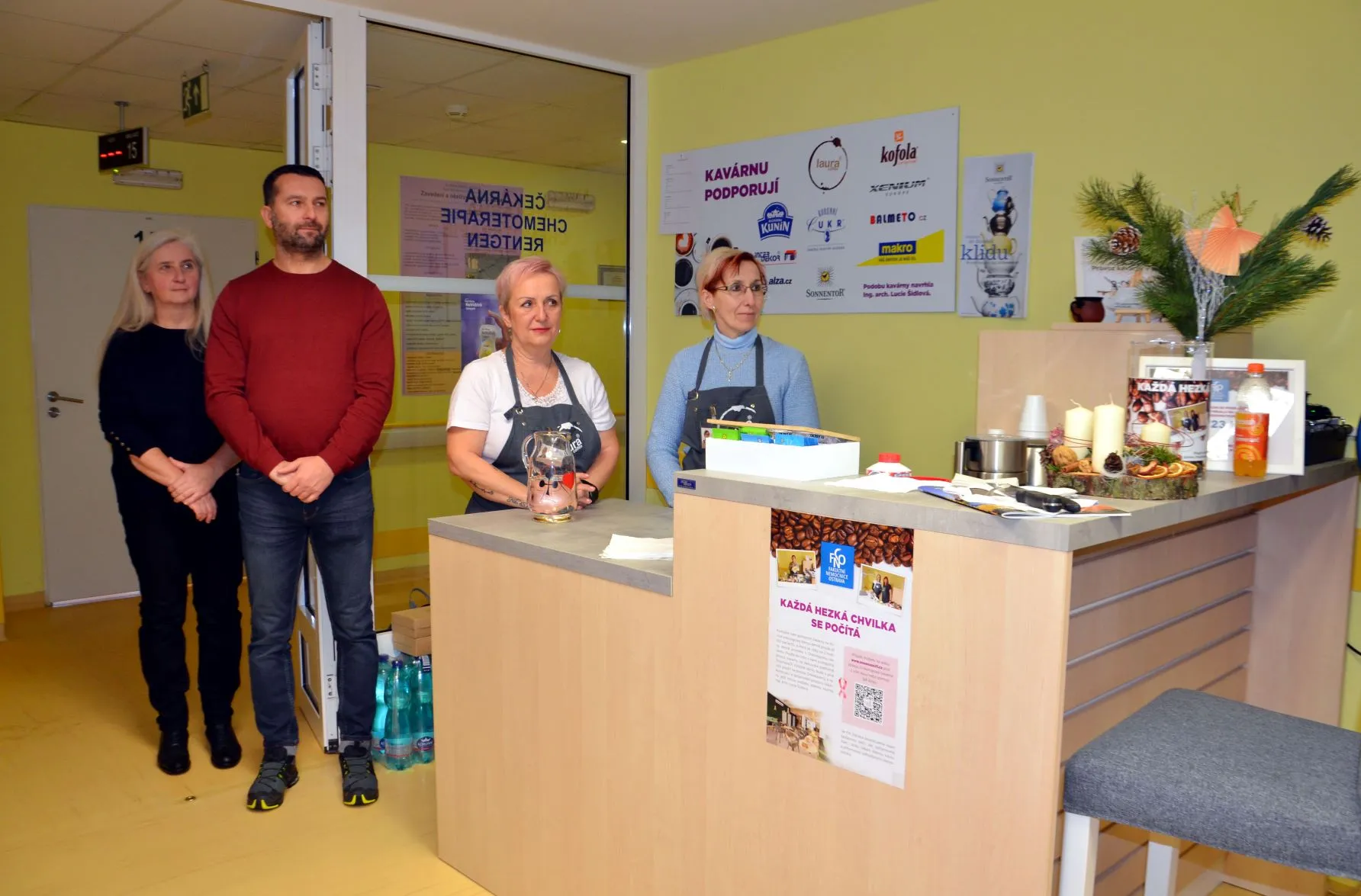 Onkologická kavárna oslavila rok od svého otevření