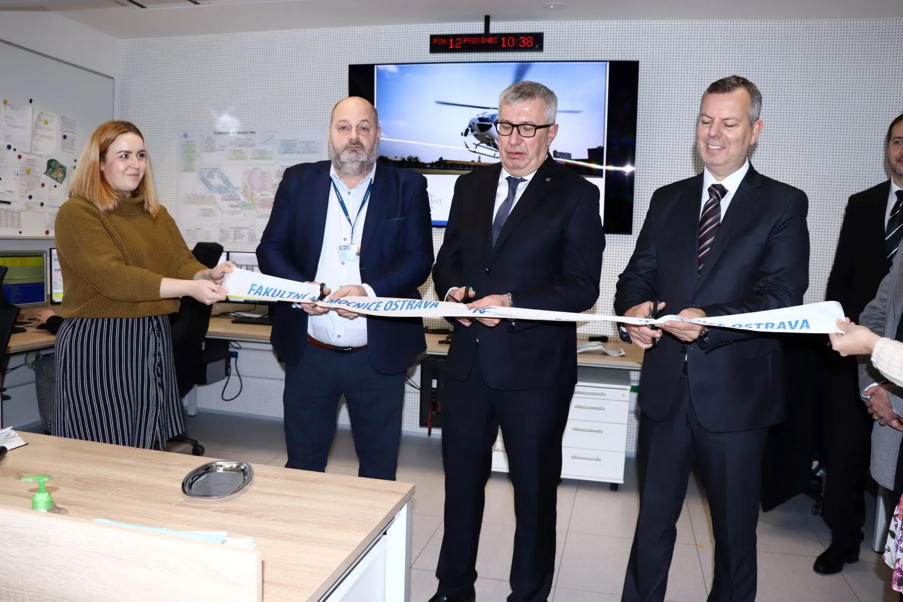 FN Ostrava představila nově vybudovaný Integrovaný dispečink