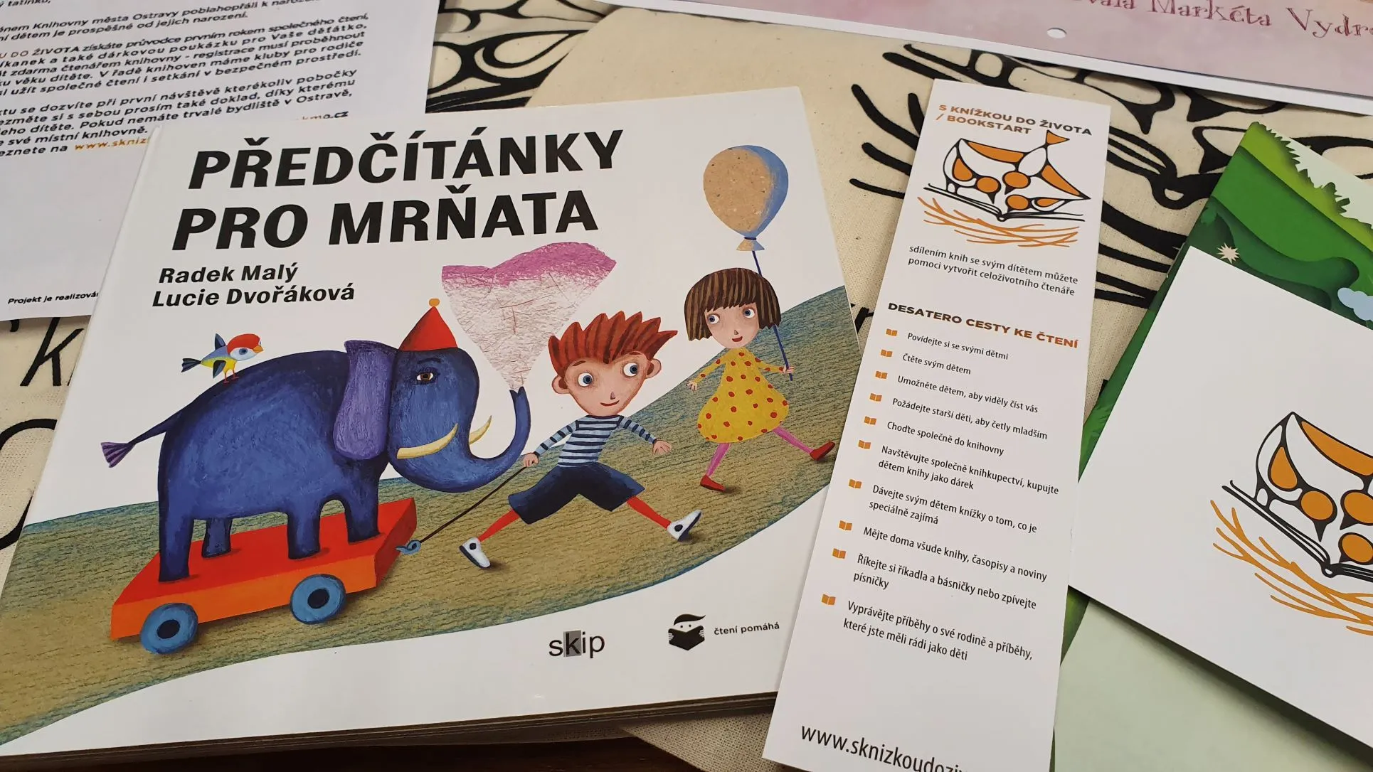 Ostrava pokračuje v podpoře projektu S knížkou do života