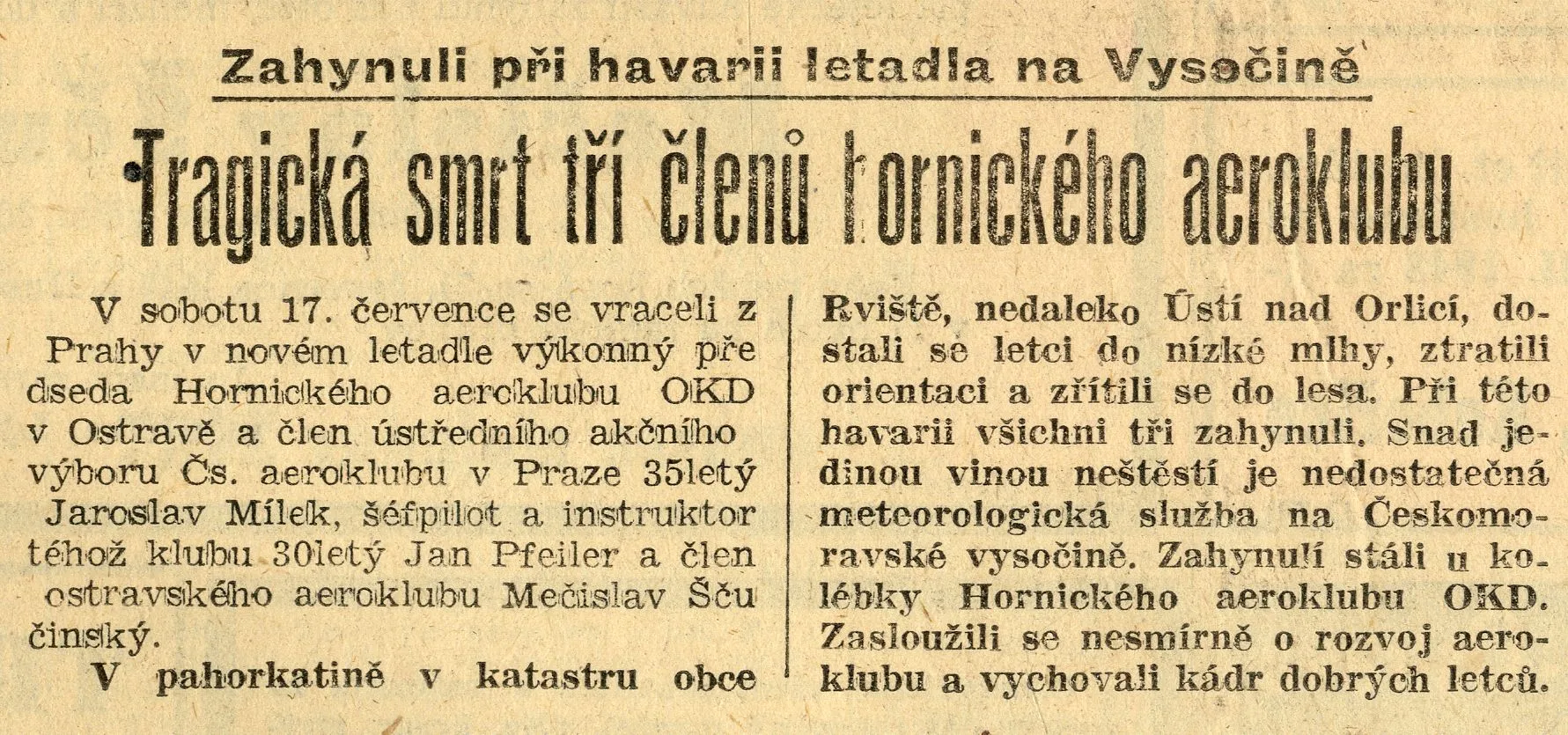 Kalendárium města Ostravy na 29. týden od 17. července do 23. července
