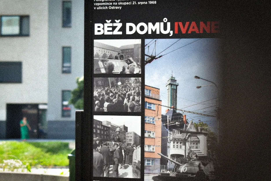 Běž domů Ivane! Ostrava si připomíná výročí srpnové okupace unikátní výstavou