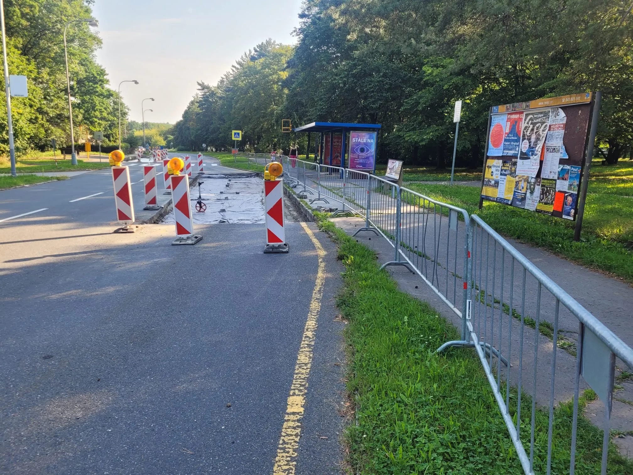 Průběžnou ulici v Ostravě čeká od pondělí delší oprava i uzavírka
