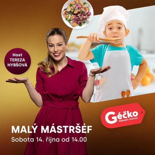 Nákupní centrum Géčko slaví narozeniny a těšit se můžete i na Másteršéfa !