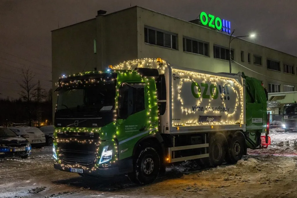 Odpadové služby na Nový rok