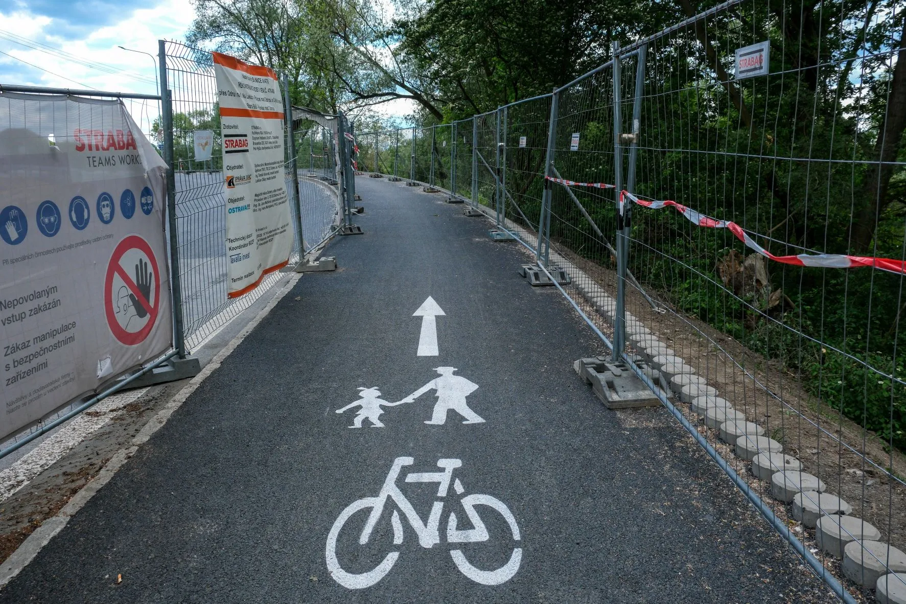 Starou Bělou a Polanku nad Odrou propojila nová cyklotrasa