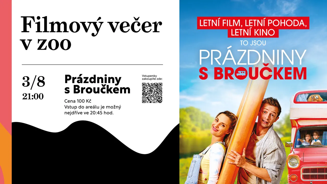 Filmový večer v Zoo Ostrava: Prázdniny s Broučkem