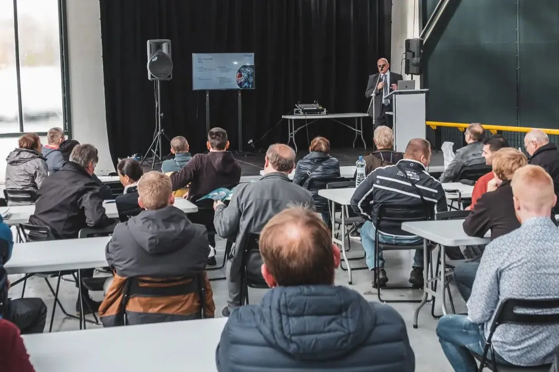 Přesné časování přednášek na 3. ročníku Elektrotechnické výstavy Volty.cz